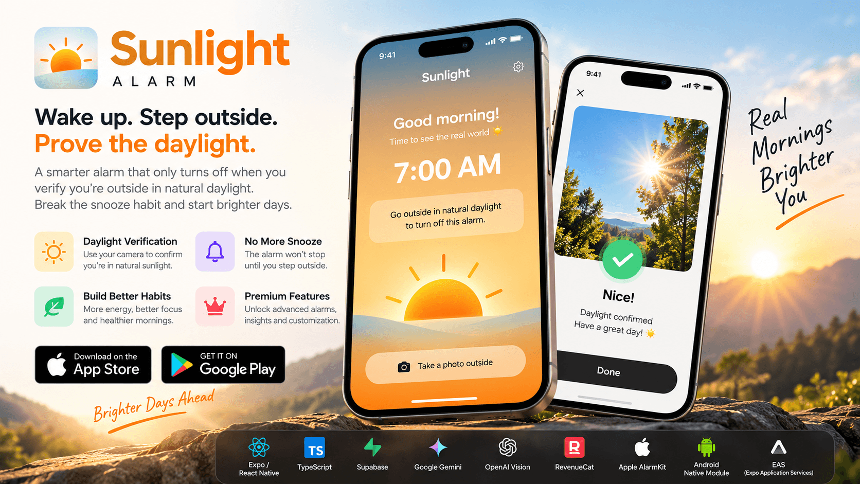 Sunlight Alarm — Smart Daylight Alarm screenshot